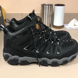 Men’s Waterproof Composite Safety Toe work boots.